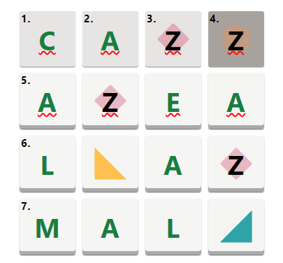 Quadragonle A challenging daily word puzzle